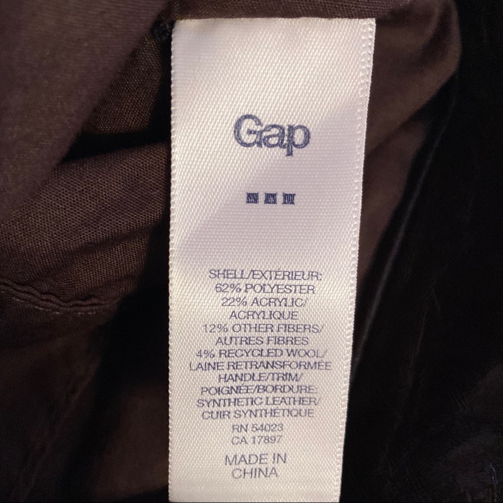 GAP Pink and Brown Houndstooth Bag - Picture 8 of 9